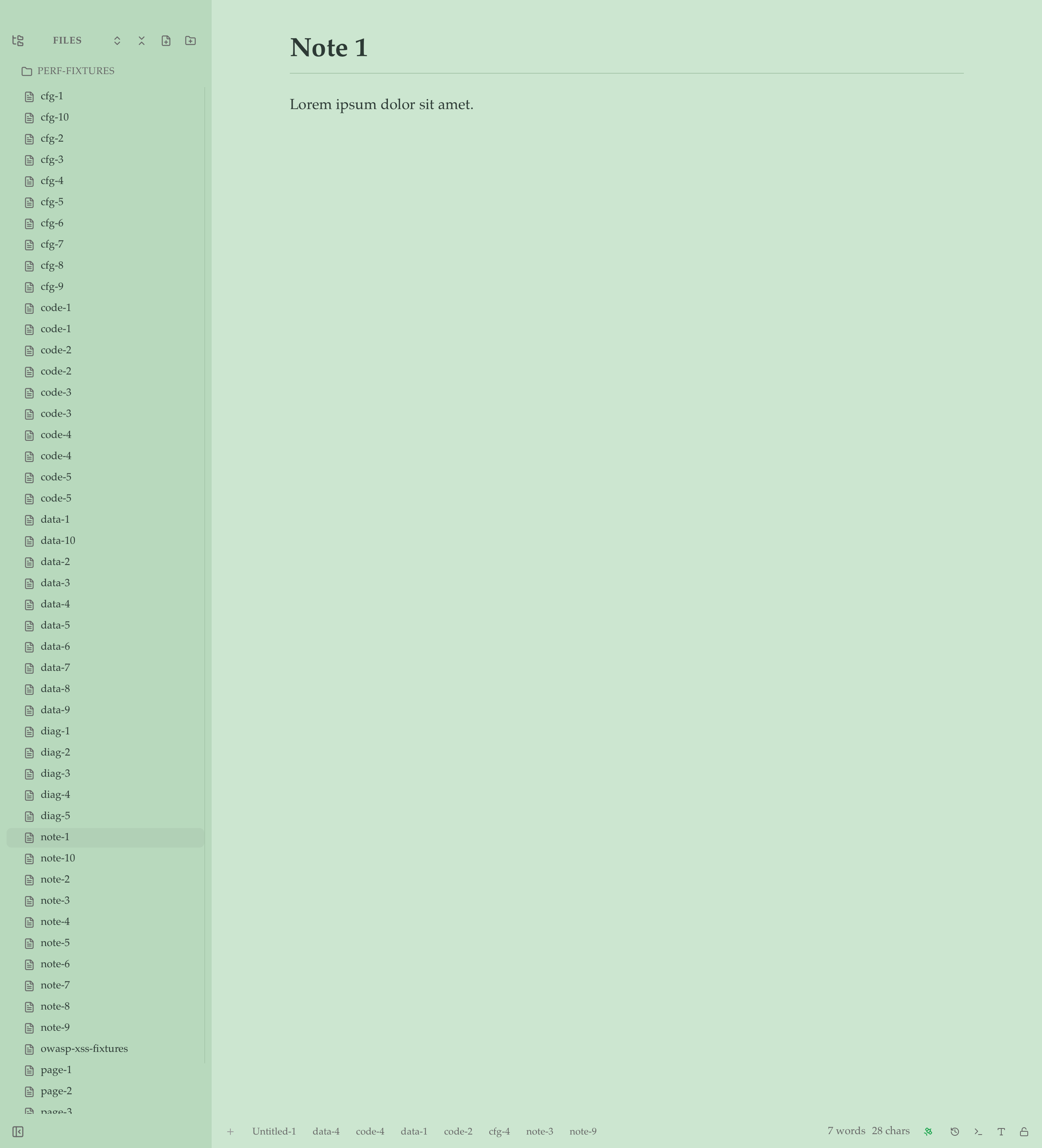 Markdown — WYSIWYG, unchanged